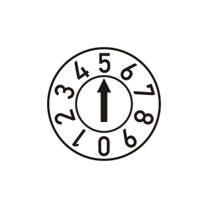 Datumovka - Čísla 0-9